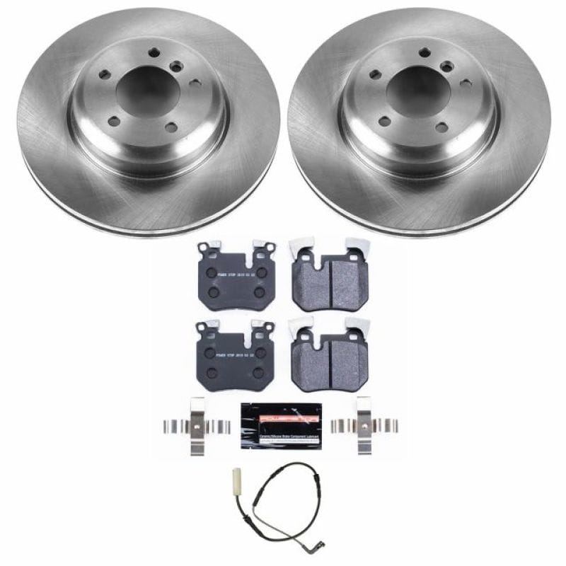 PowerStop — Track Day Spec High-Performance Brake Pad and Rotor Kit