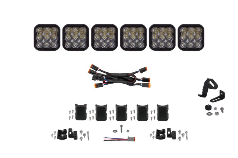 Diode Dynamics — Pod light featuring advanced TIR optics for high efficiency and focus.