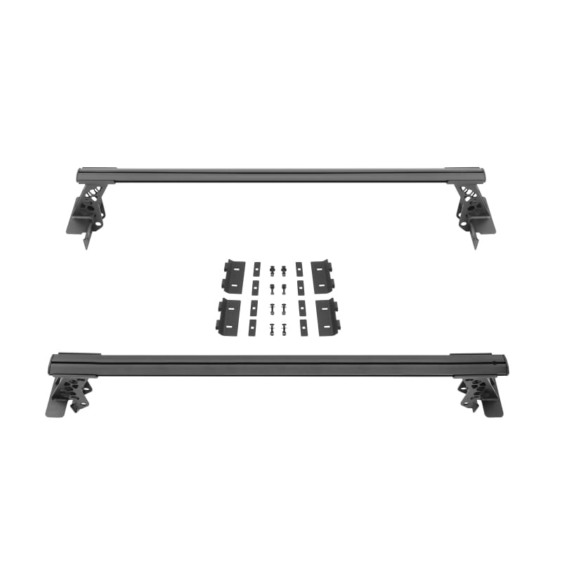 Go Rhino — XRS Cross Bars - Truck Bed Rail Kit for Full-Sized Trucks without Tonneau Covers