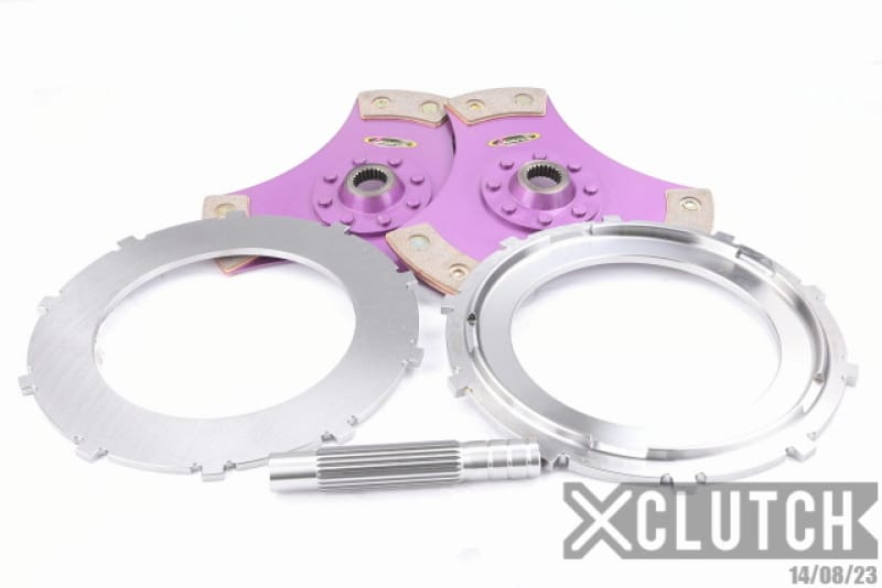XCLUTCH — Clutch Kit Service Pack; 9" Twin Solid Ceramic Clutch Discs