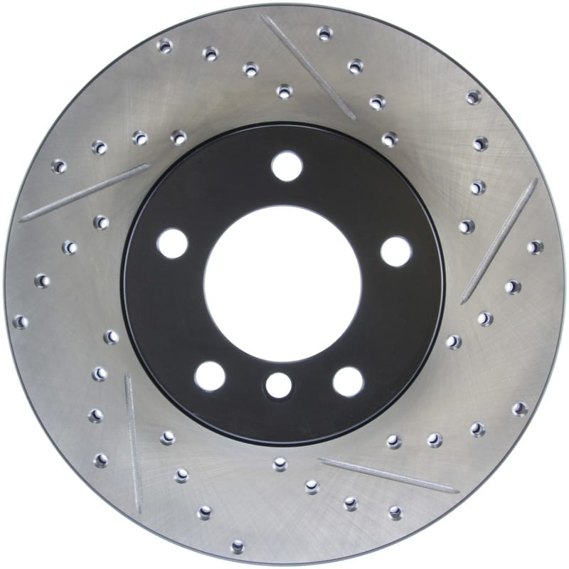 Stoptech — StopTech Sport Drilled & Slotted Brake Rotor; Front Left
StopTech Sport Drilled/Slotted Brake Rotor; Front Left