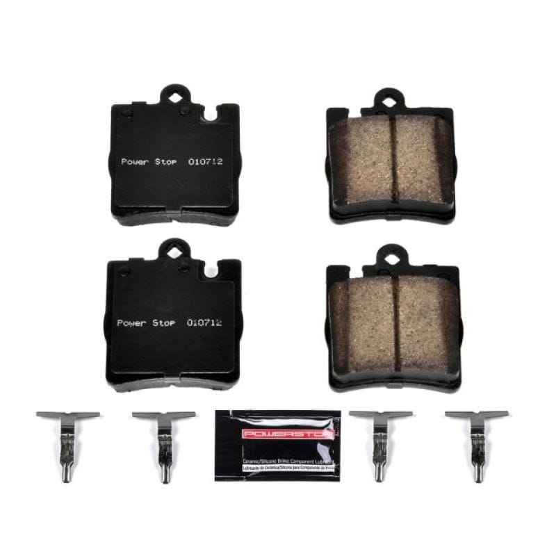 PowerStop — PowerStop - Z23 Daily Driver Carbon-Fiber Ceramic Brake Pads with Hardware Kit