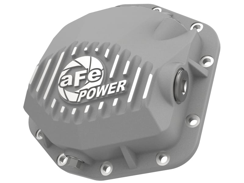 aFe — Street Series Rear Differential Cover Raw w/ Machined Fins