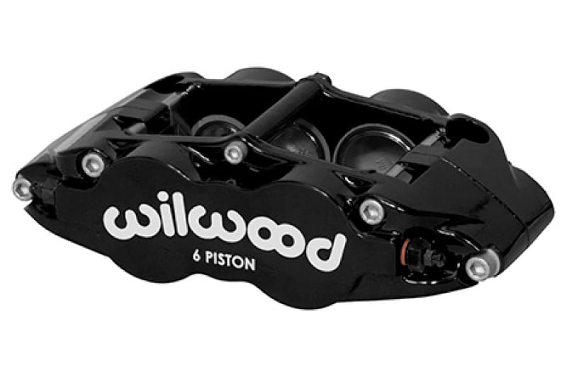 Wilwood — CALIPER,FNSL6R-DS,1.62/1.12/1.12,1.10 ROTOR,R/H,DUST SEAL,BLACK