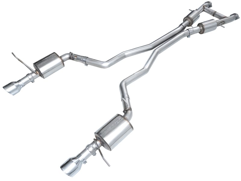 AWE Tuning — AWE Touring Edition Exhaust for Dodge Durango 3.6 / 5.7 - Chrome Silver Tips