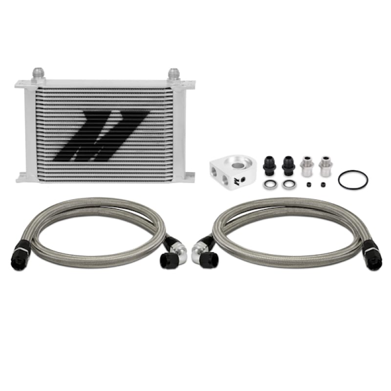 Mishimoto — Universal Oil Cooler, 25-Row, Silver, Kit
Universal Oil Cooler Kit, 25 Row