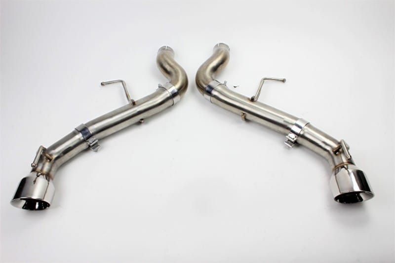 Mishimoto — Dual Tip Race Axle-Back Exhaust, Polished, fits Chevrolet Camaro SS 2016-2024