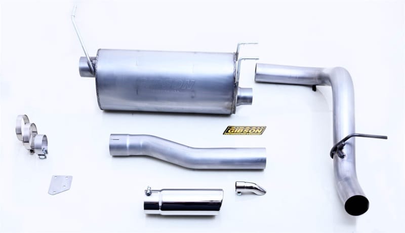Gibson — Motorhome Power Cat-Back Single Exhaust System; Stainless