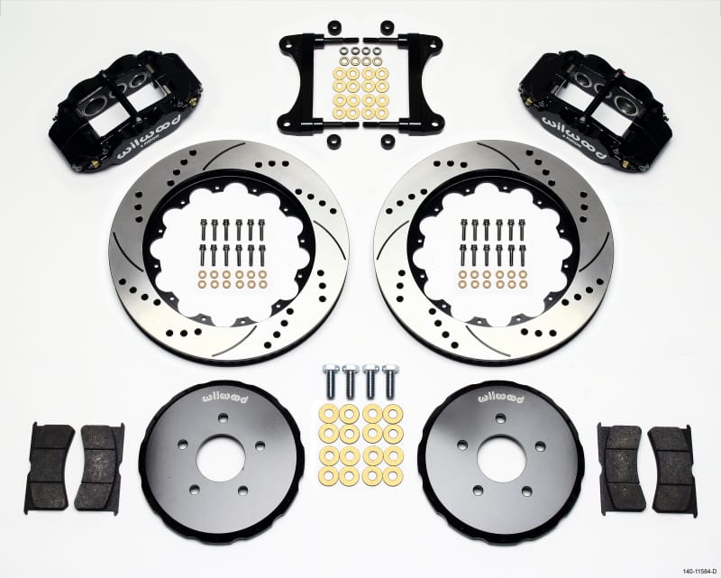 Wilwood — KIT,FRONT,NISSAN 370Z/G37,14.00 ROTOR DRILLED