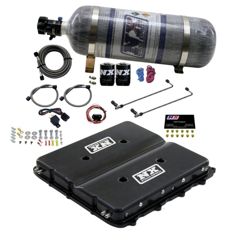 Nitrous Express — Nitrous System with Billet LT4 Supercharger Lid w/ 12lb bottle
Nitrous Oxide Injection System Kit