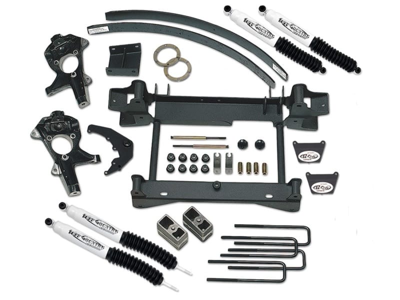Tuff Country — 2006 Chevy Silverado 1500 4x4-4in. Lift Kit (w/one-piece sub frame) by (fits mod