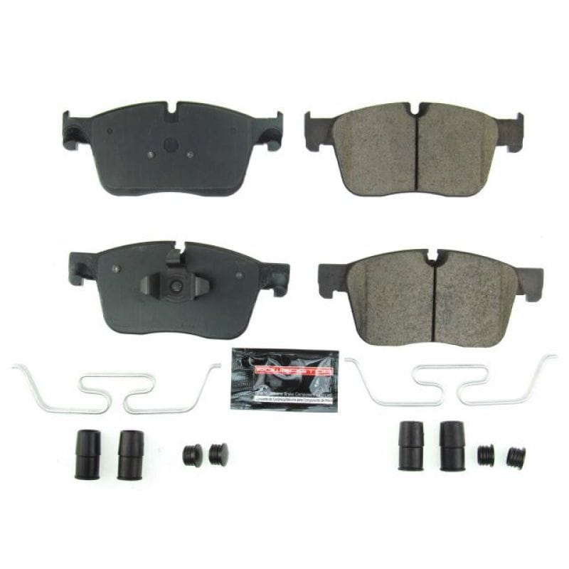 PowerStop — PowerStop - Z23 Daily Driver Carbon-Fiber Ceramic Brake Pads with Hardware Kit