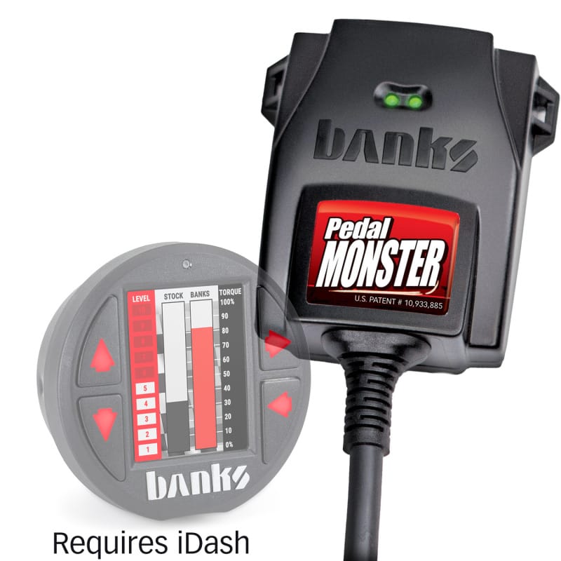 Banks Power — PedalMonster Torque Response Controller, Standalone & iDash Kits
PedalMonster® Kit