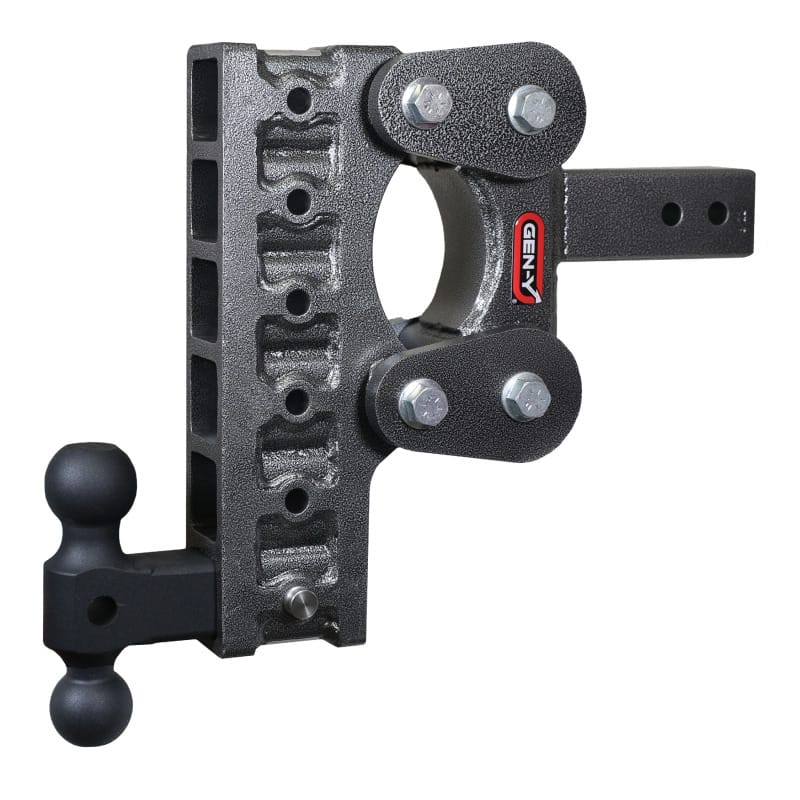 GEN-Y Hitch — Gen-Y The Boss Torsion-Flex 2.5in Shank 10in Drop 1.1K TW 10K Hitch w/GH-031 Dual-Ball
Drop Hitch