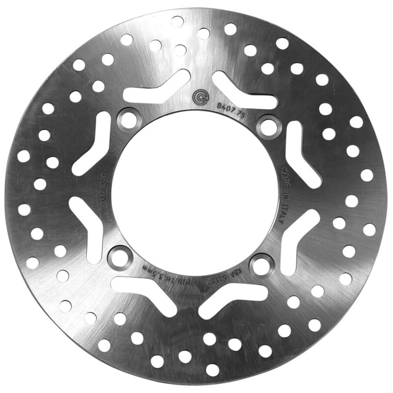Brembo OE Powersports — Brembo OE 98-02 Honda Pantheon 125CC/01-04 Honda NSS Jazz 250CC 240x4mm Brake Disc - Front Fixed