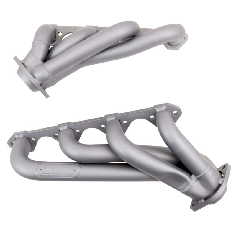 BBK — 1979-1993 MUSTANG 351 SWAP 1-5/8 SHORTY HEADERS TITANIUM CERAMIC
Shorty Unequal Length Exhaust Header Kit