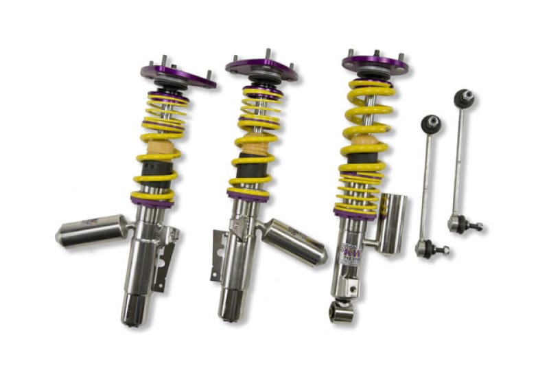 KW — Adjustable Coilovers, Aluminum Top Mounts, Independent Compression and Rebound
KW V3 CLUBSPORT KIT - 35271803