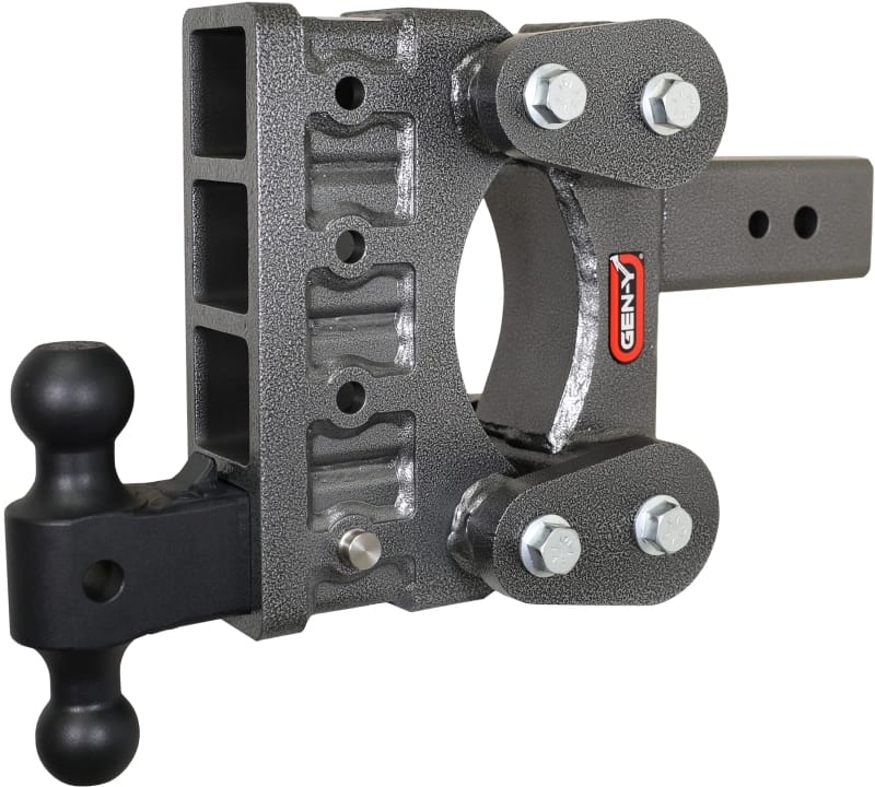 GEN-Y Hitch — Gen-Y The Boss Torsion-Flex 3in Shank 6in Drop 2.4K TW 21K Hitch w/GH-061 Dual-Ball
Drop Hitch