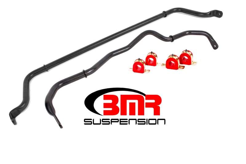 BMR Suspension — Sway Bar Kit With Bushings, Front And Rear, Non-adjustable