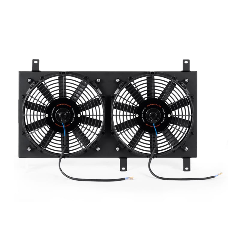 Mishimoto — Performance Aluminum Fan Shroud Kit, Black, fits Mazda Miata 1999-2005