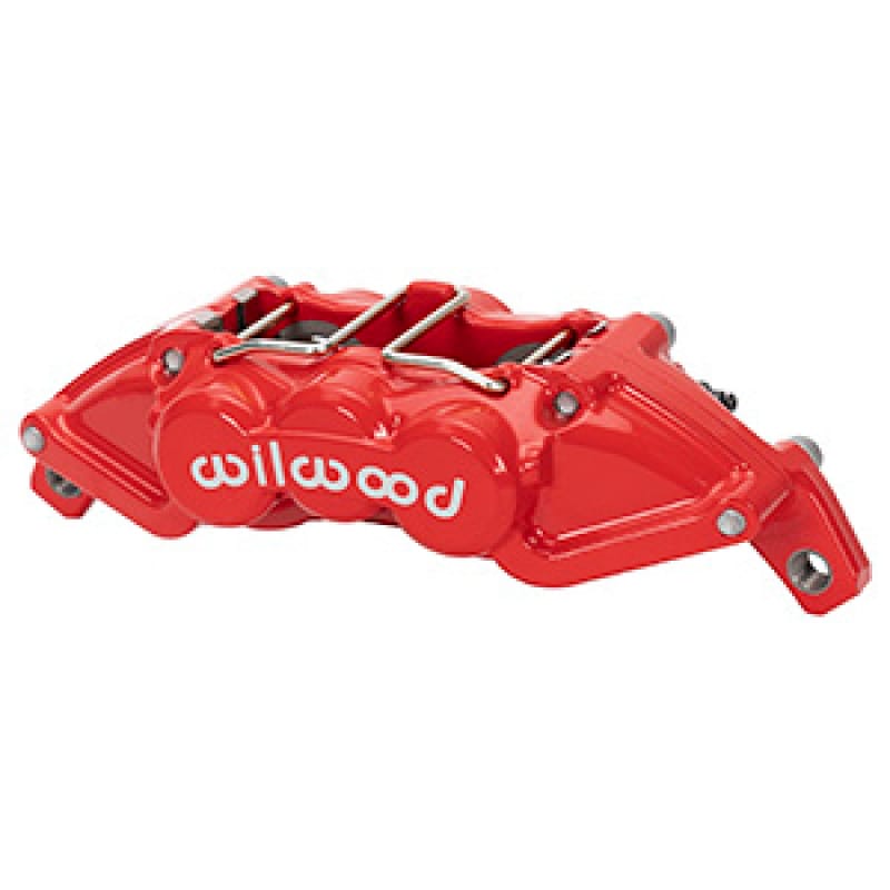 Wilwood — Wilwood Universal UTV4 Caliper 1.12/1.12in Pistons 25in Rotor - Red