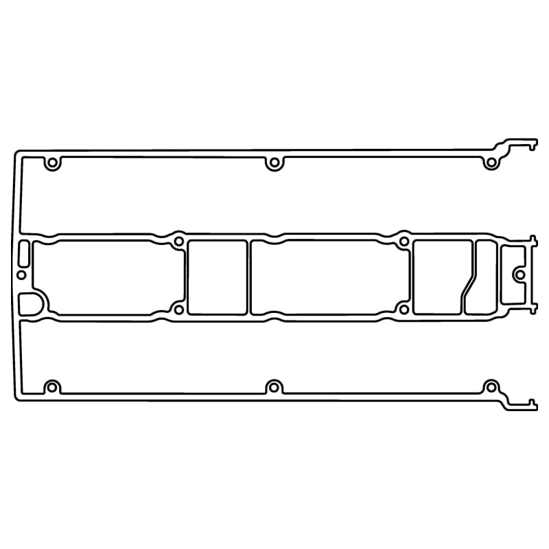 Cometic Gasket — Ford EAO, Cosworth YB Valve Cover Gasket
Ford EAO; Cosworth YB Valve Cover Gasket