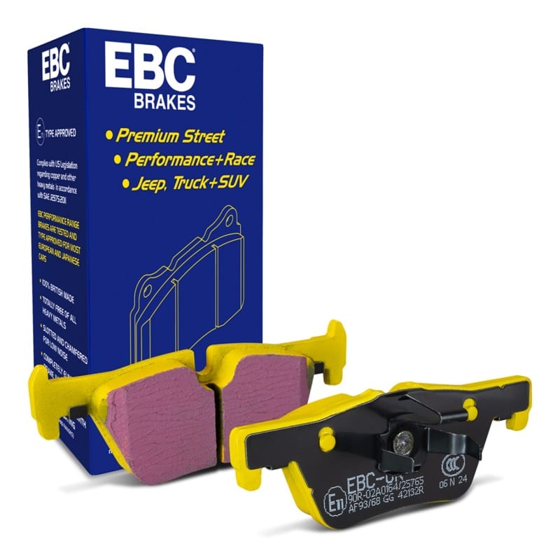 EBC — EBC 14+ BMW 228 Coupe 2.0 Turbo ATE calipers Yellowstuff Rear Brake Pads
Disc Brake Pad