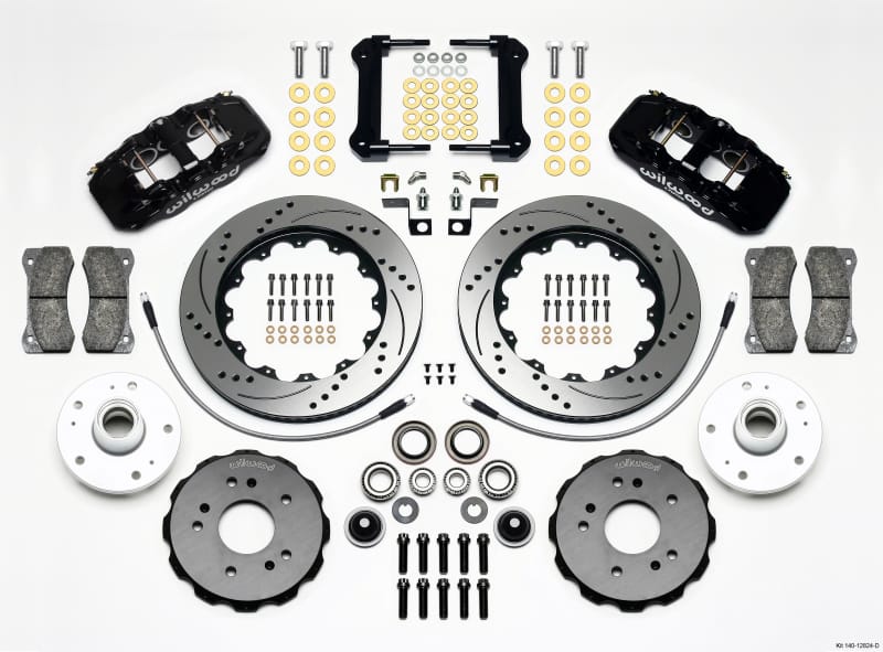 Wilwood — KIT,FRONT,FORD F150,97-03,AERO6,14.25x 1.25,W/ OR W/O ABS,SRP,W/LINES