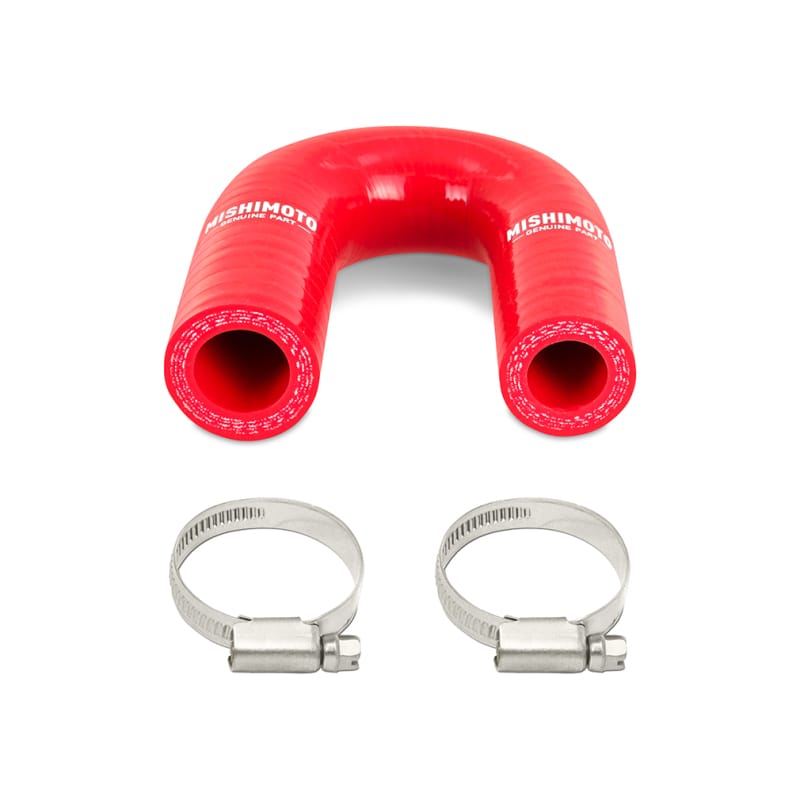 Mishimoto — Silicone Heater Core Bypass Hose, Red, fits GM LS V8