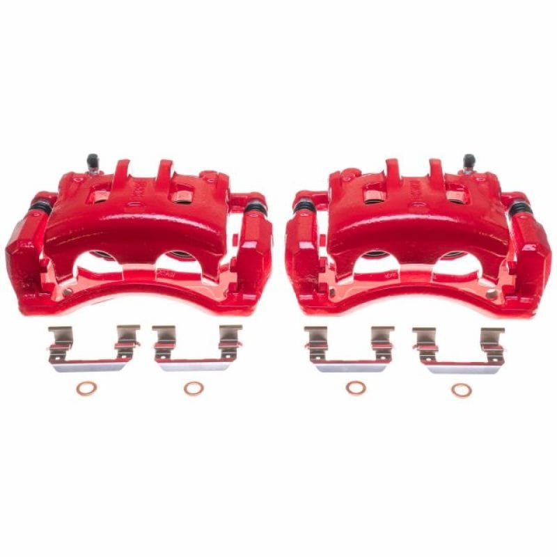 PowerStop — Red Powder Coated Calipers