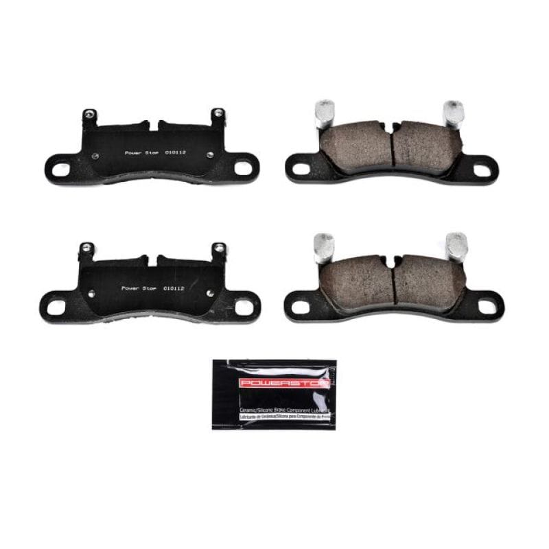 PowerStop — PowerStop - Z23 Daily Driver Carbon-Fiber Ceramic Brake Pads with Hardware Kit