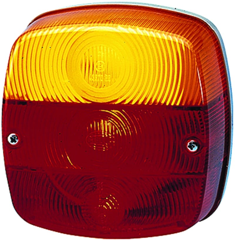 Hella — 2578 Red/Amber Stop/Turn/Tail/License Plate Lamp