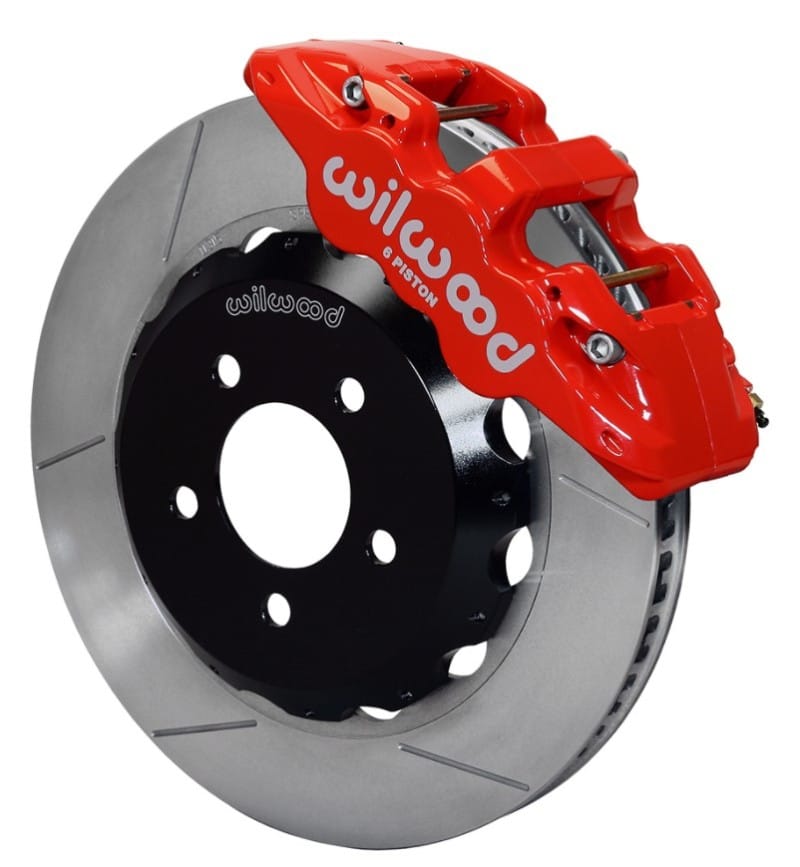 Wilwood — KIT,FRONT,16-19 CAMARO,AERO6,15.00 ROTOR RED,W/LINES