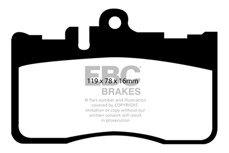 EBC — Greenstuff 2000 Series Sport Brake Pads
