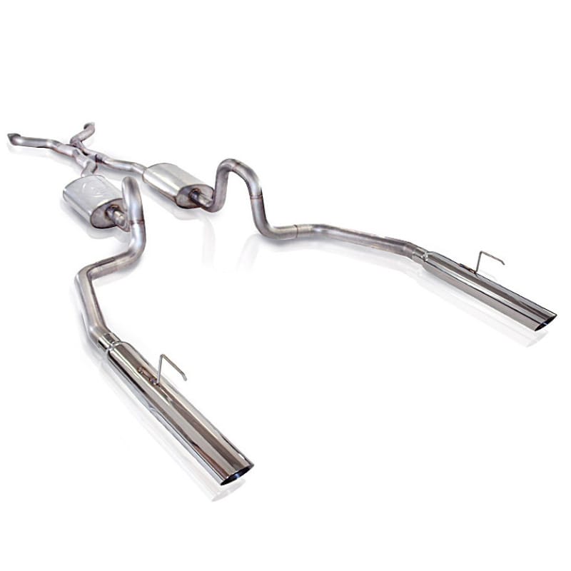 Stainless Works — Stainless Works Dual Turbo Chambered Mufflers Factory & Performance Connect