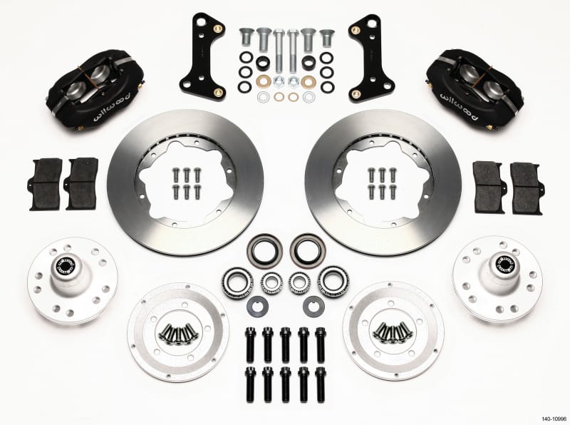 Wilwood — KIT,FRONT,CAMARO/NOVA,67-72,FDLI,11.00 BLACK POWDER COAT