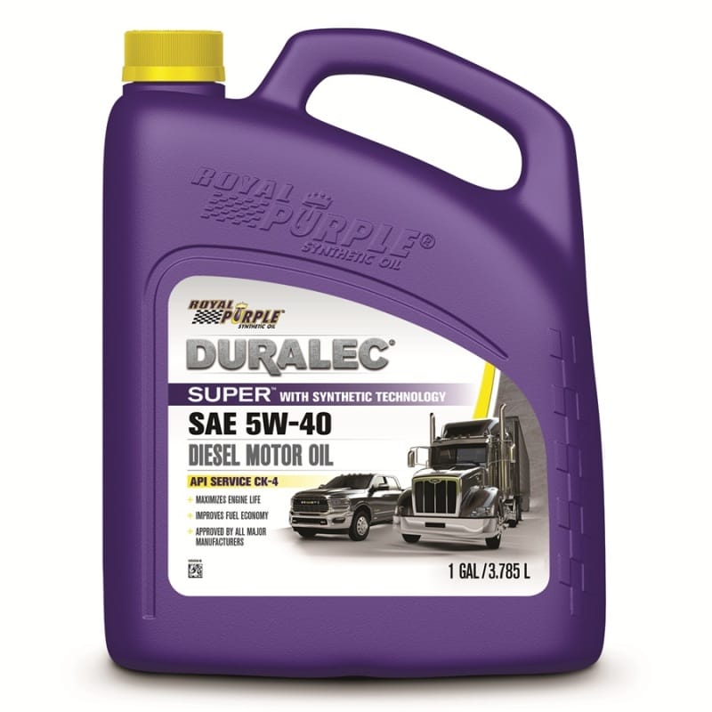 Royal Purple — Royal Purple Duralec Super SAE 5W-40 Diesel Motor Oil