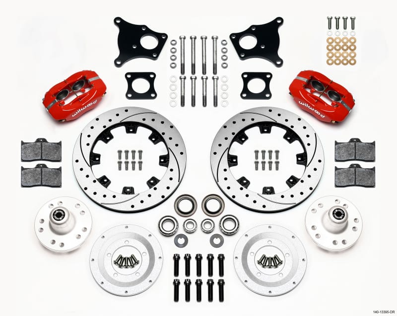 Wilwood — KIT,FRONT,AMC,69-76,W/DISC,FDLI,12.19 SRP,RED