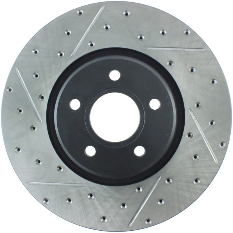 Stoptech — StopTech Sport Drilled & Slotted Brake Rotor; Front Right
StopTech Sport Drilled/Slotted Brake Rotor; Front Right
StopTech Sport Drilled/Slotted Disc