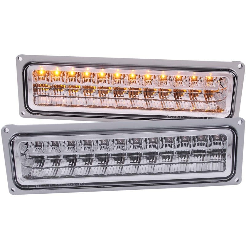ANZO — ANZO 1988-1998 Chevrolet C1500 LED Parking Lights Chrome
PrkngLghtAssembly