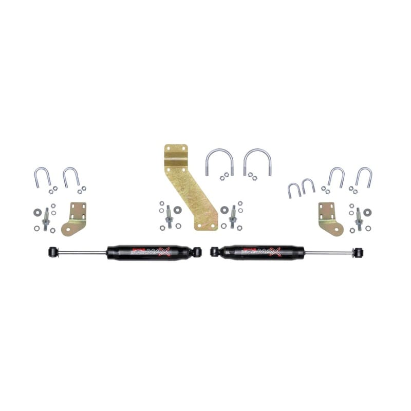 Skyjacker — Black MAX Dual Stabilizer Kit With Black Cylinders.