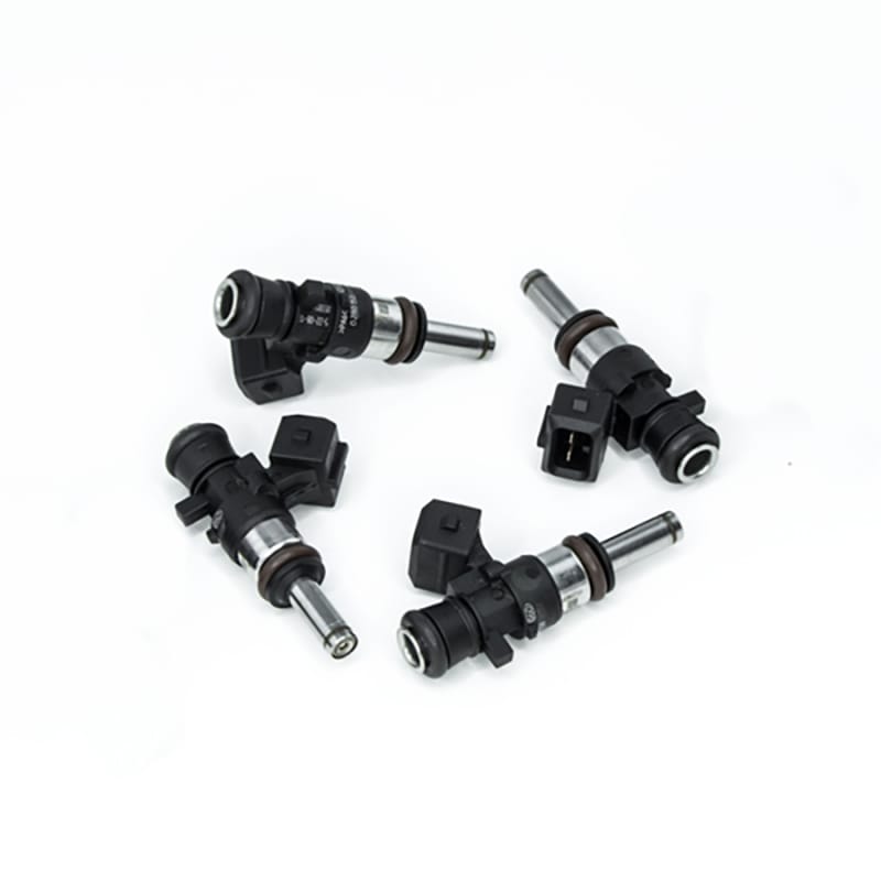 DeatschWerks — 1200cc - 40mm compact (extended nozzle)
Matched set of 4 injectors 1200cc/min