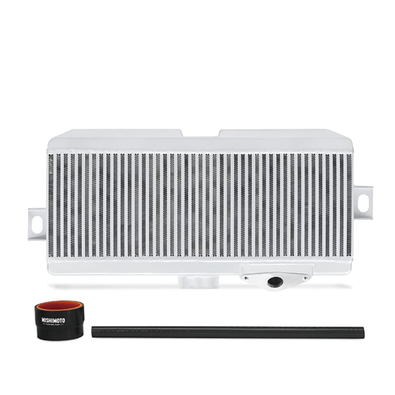 Mishimoto — Mishimoto Subaru 08-15 WRX STi Top-Mount Intercooler Kit - Powder Coated Silver & Black Hoses