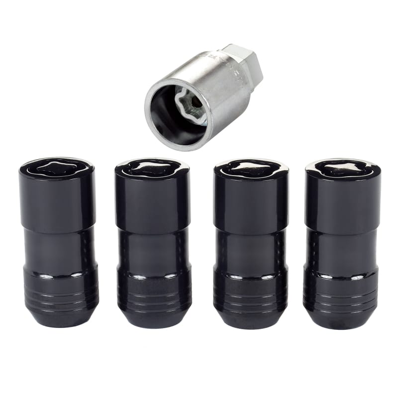 McGard — Cone Seat Exposed Style Wheel Locks-Black