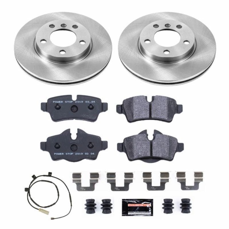 PowerStop — Track Day Spec High-Performance Brake Pad and Rotor Kit