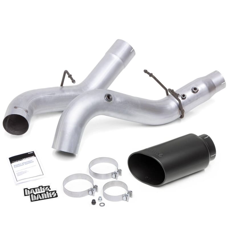 Banks Power — Monster Exhaust System Cerakote Black SideKick Tip
Monster® Exhaust System