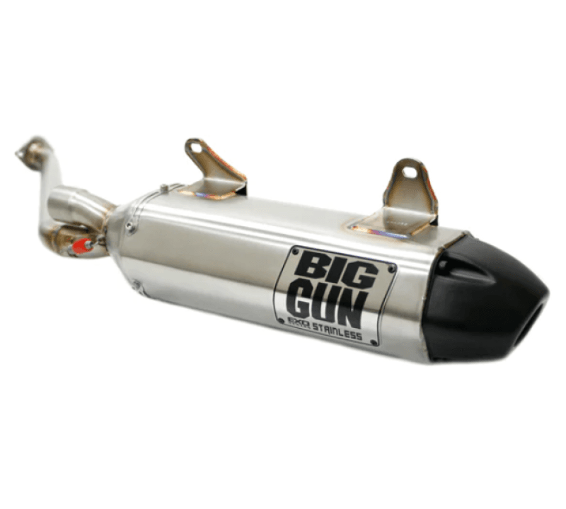 Big Gun — Big Gun 06-12 Kawasaki Brute Force 650 IRS EXO Stainless Full System Exhaust