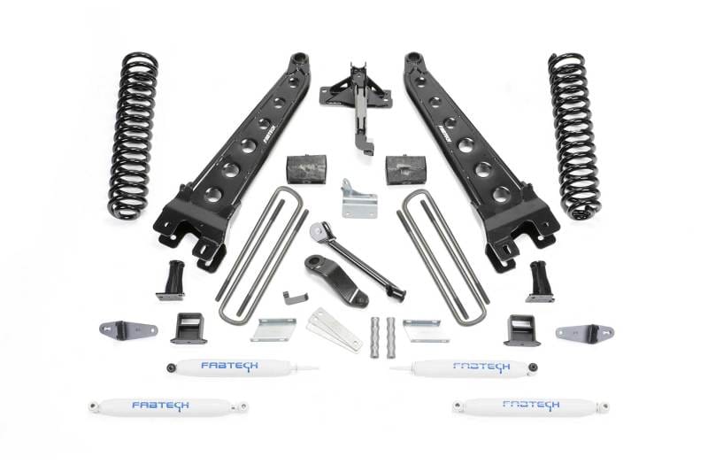 Fabtech — 6" RAD ARM SYS W/COILS & PERF SHKS 08-10 FORD F450/550 4WD
Radius Arm Lift System