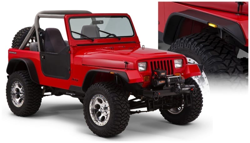 Bushwacker — Fender Flares Flat Style 4Pc
Flat Style Fender Flares