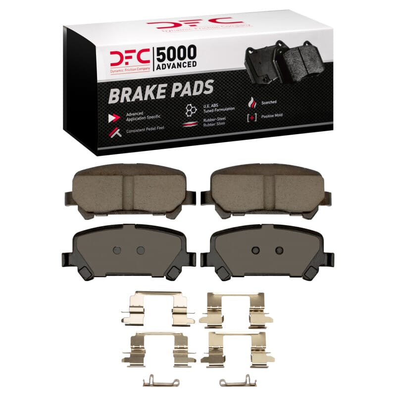 DFC — DFC 5000 Advanced Pads - Ceramic and Hardware Kit